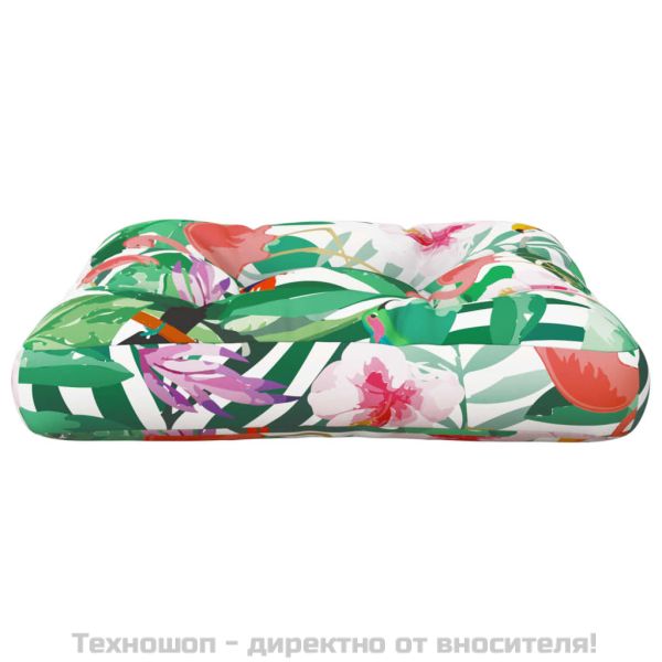 Палетна възглавница многоцветна 58x58x10 см Оксфорд плат