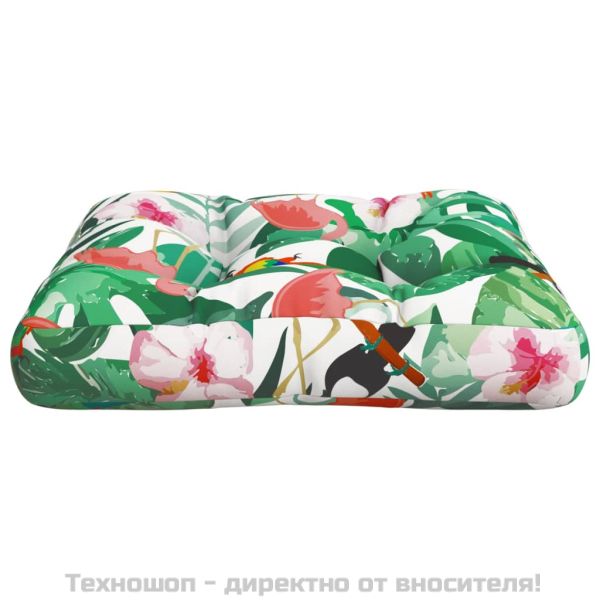 Палетна възглавница многоцветна 58x58x10 см Оксфорд плат