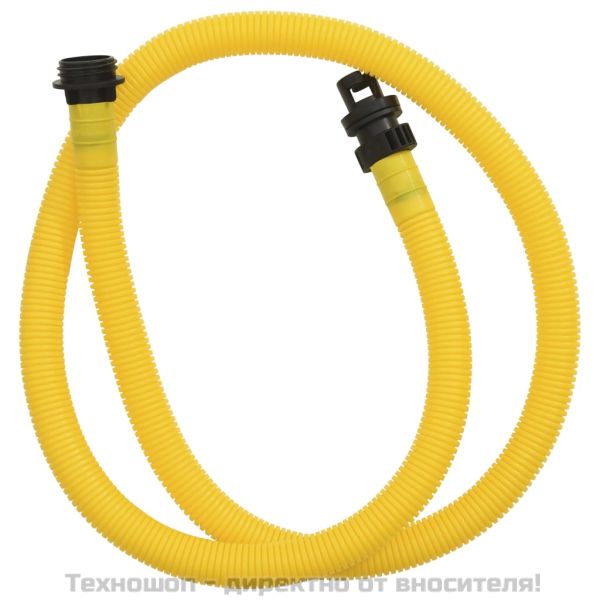 Крачна помпа, 26x18 см, PP и PE, сиво и жълто