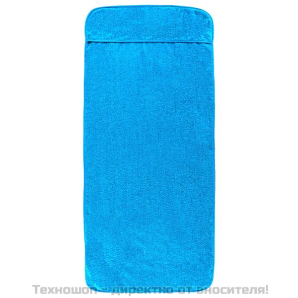 Плажни кърпи 2 бр тюркоаз 60x135 см текстил 400 GSM