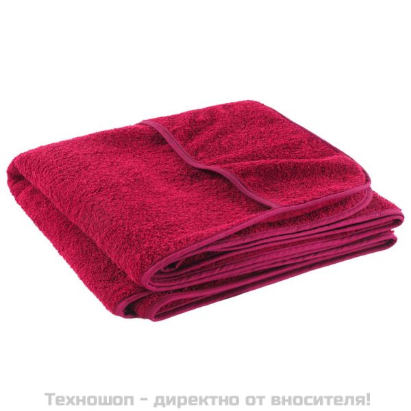 Плажни кърпи 2 бр бордо 60x135 см текстил 400 GSM