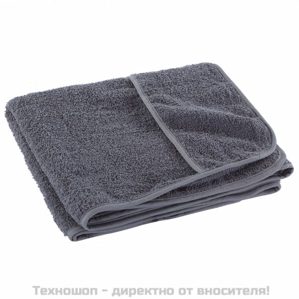 Плажни кърпи 2 бр антрацит 60x135 см текстил 400 GSM