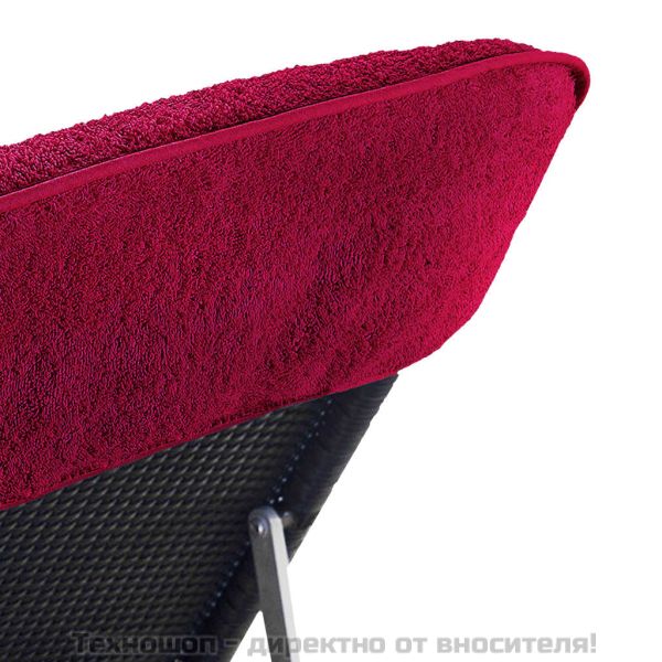 Плажни кърпи 4 бр бордо 60x135 см текстил 400 GSM