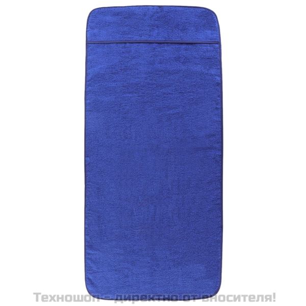 Плажни кърпи 6 бр кралско сини 60x135 см текстил 400 GSM