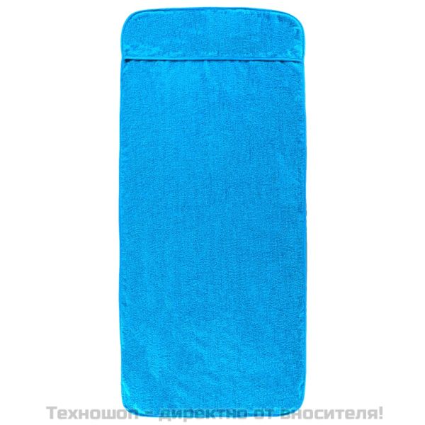 Плажни кърпи 4 бр тюркоаз 60x135 см текстил 400 GSM