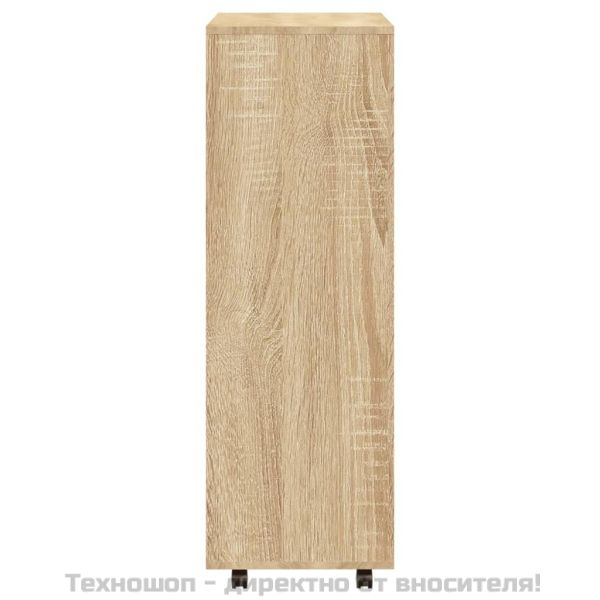 Гардероб, дъб сонома, 80x40x110 см, инженерно дърво