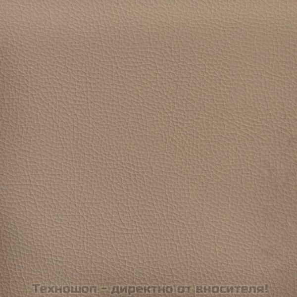 Разтегателен диван с поставки за чаши капучино изкуствена кожа