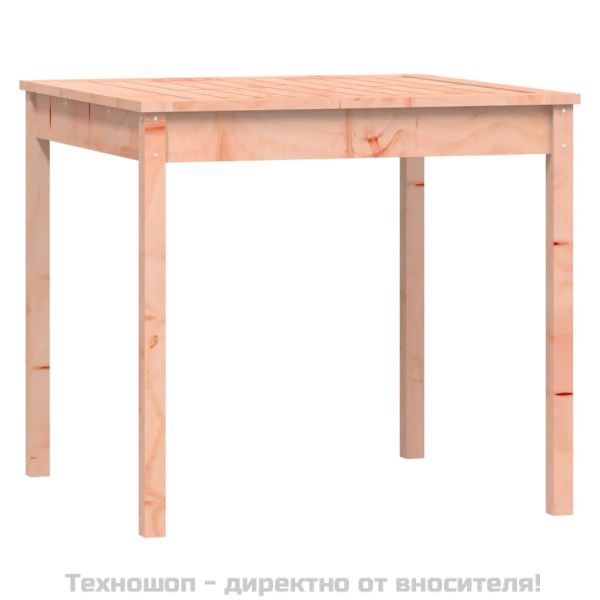 Градински бистро комплект от 3 части, дугласко дърво масив