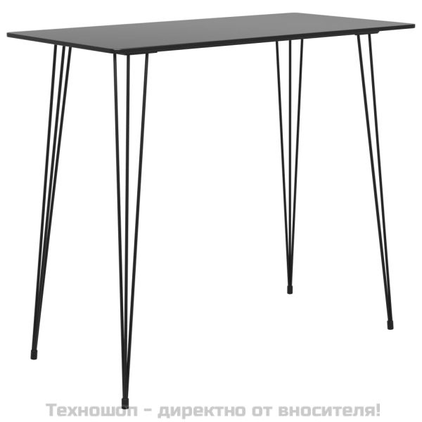 Бар комплект от 5 части, черно и бяло