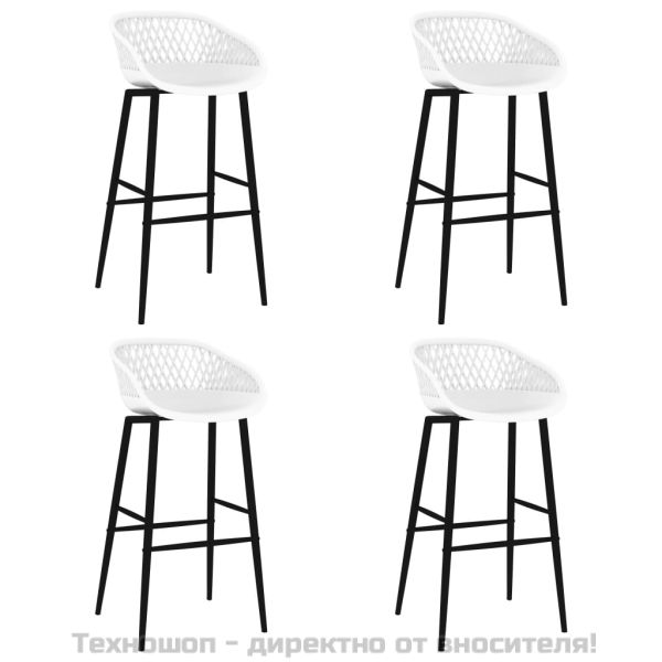 Бар комплект от 5 части, черно и бяло