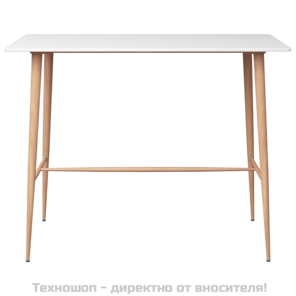 Бар комплект от 5 части, бял