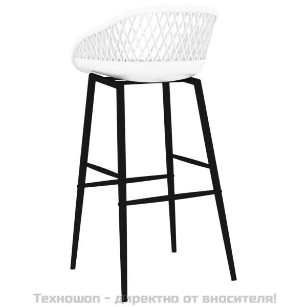 Бар комплект от 5 части, бял