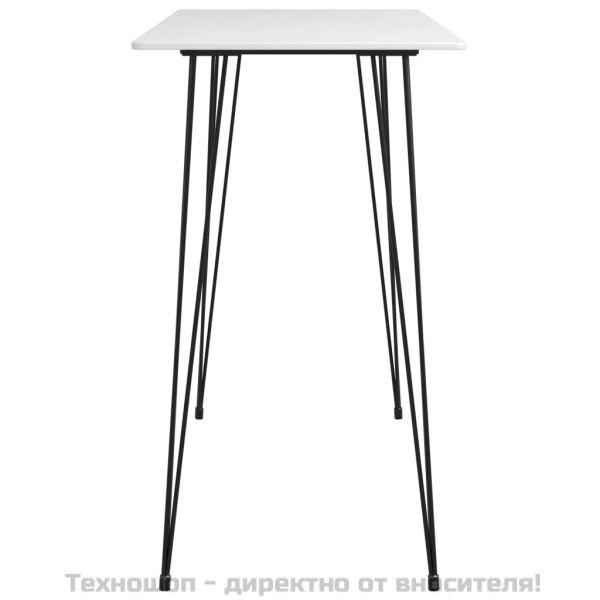 Бар комплект от 3 части, бял