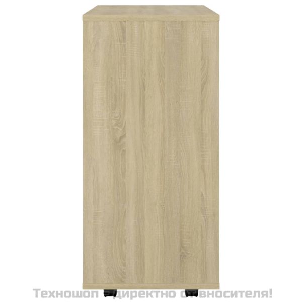 Подвижен шкаф, дъб сонома, 60x35x75 см, инженерно дърво