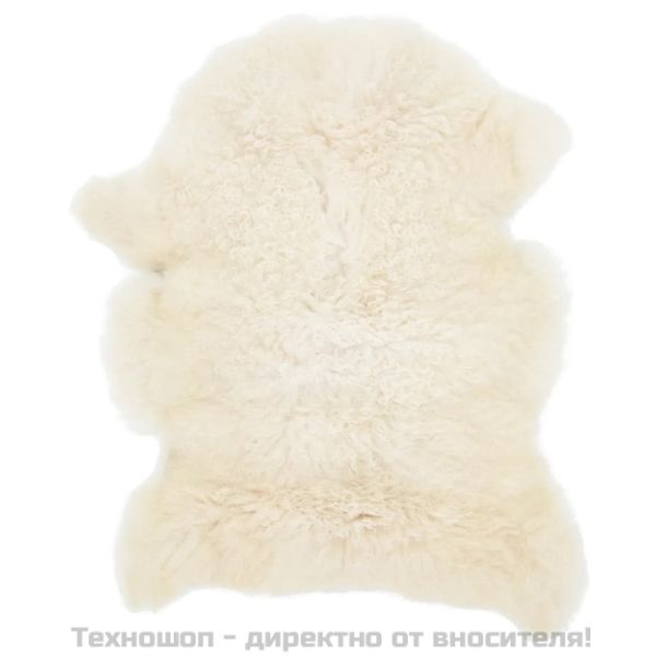 Овча кожа, кремава, (60-70)x(90-100) см