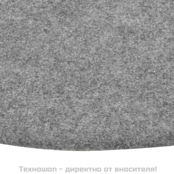 Изкуствена трева с шипове, диаметър 95 см, сива, кръгла