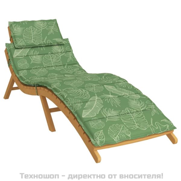 Шалте за шезлонг, на листа, Оксфорд плат