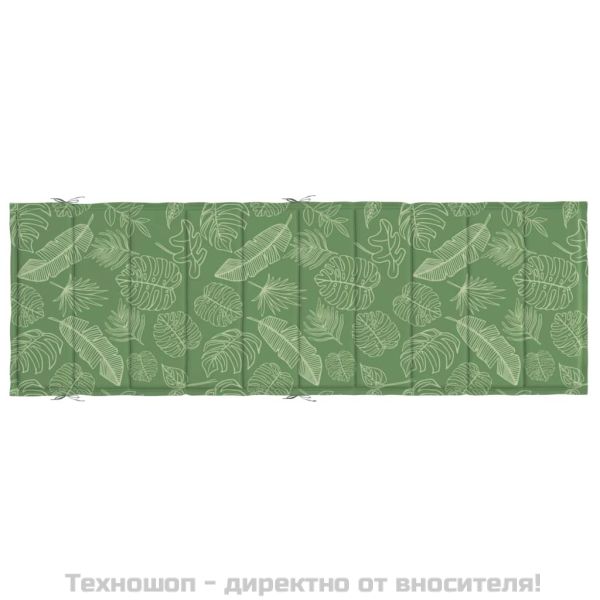 Шалте за шезлонг, на листа, Оксфорд плат