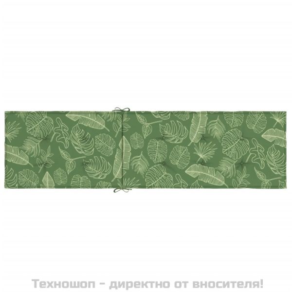 Възглавница за стол шезлонг, на листа, Оксфорд плат