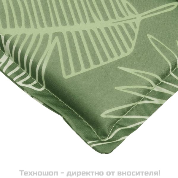 Възглавница за стол шезлонг, на листа, Оксфорд плат