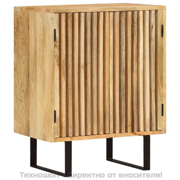 Сайдборд с 2 врати, 55x35x70 см, мангово дърво масив