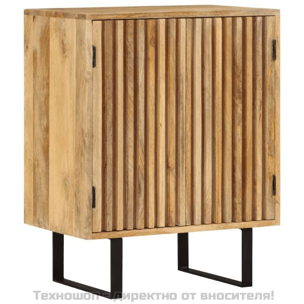 Сайдборд с 2 врати, 55x35x70 см, мангово дърво масив