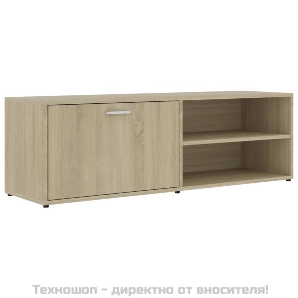ТВ шкаф, дъб сонома, 120x34x37 см, инженерно дърво