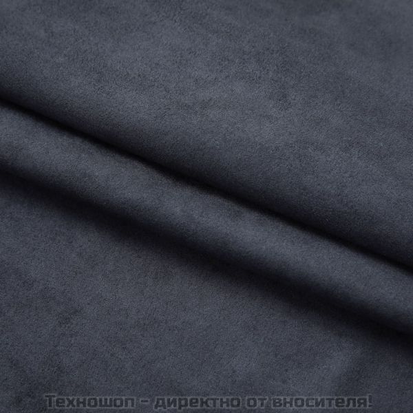 Затъмняващи завеси с куки, 2 бр, антрацит, 140x245 см