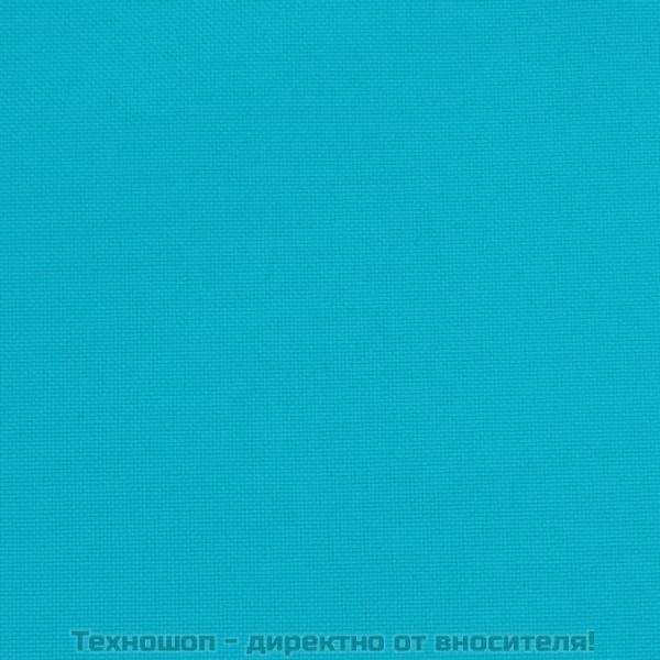 Възглавници за столове с висока облегалка 2 бр тюркоаз текстил