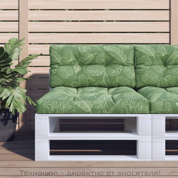 Палетна възглавница, на листа, 70x40x12 см, текстил