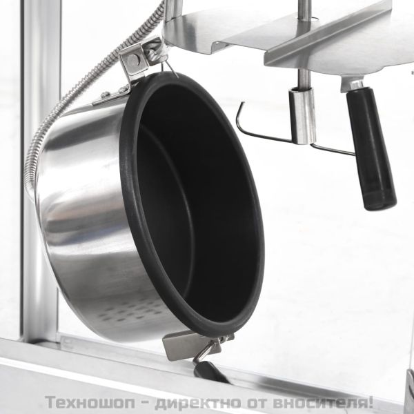 Машина за пуканки с тефлонов съд за готвене, 1400 W