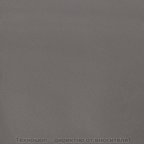 Pамка за легло сива 140x200 см изкуствена кожа