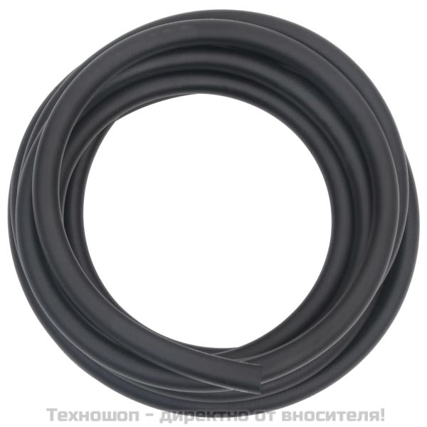 Хибриден маркуч за въздух черен 0,6" 2 м гума и PVC
