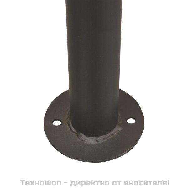 Шатра / беседка, с покрив, 4x4 м, стомана, бежова