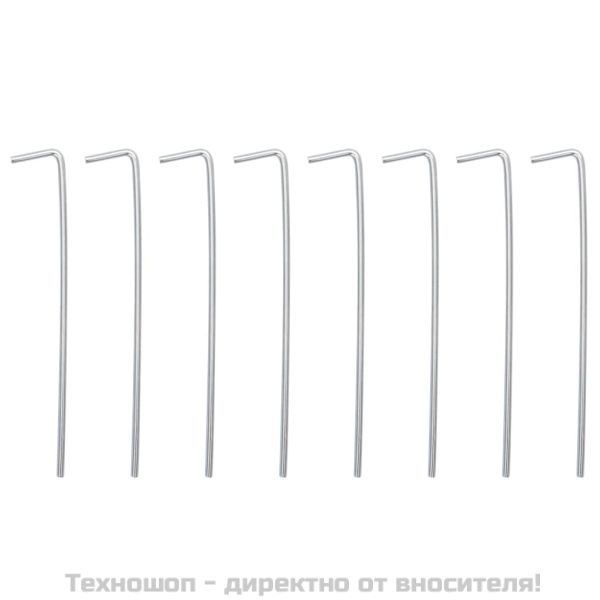 Шатра / беседка, с покрив, 4x4 м, стомана, бежова