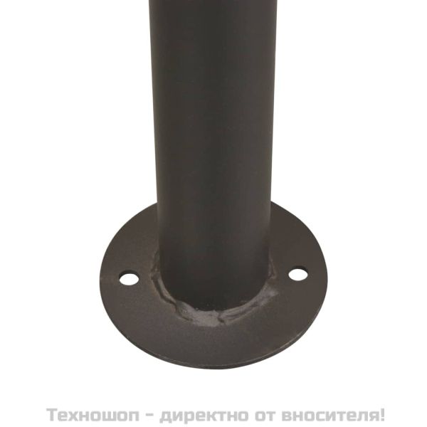 Градински навес, 4x4 м, антрацит