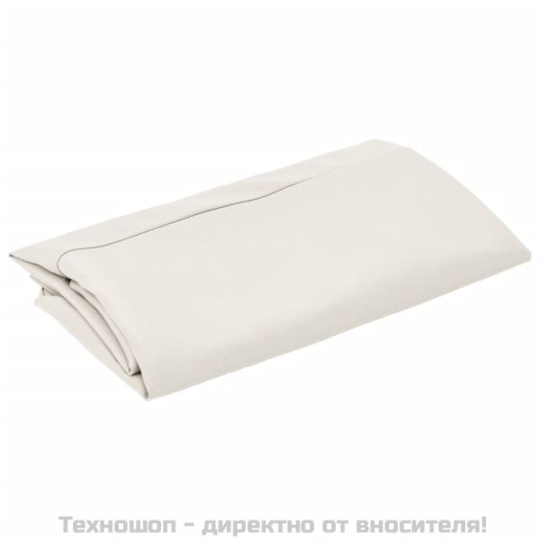 Резервно покривало за чадър с чупещо рамо, пясъчносиво, 300 см