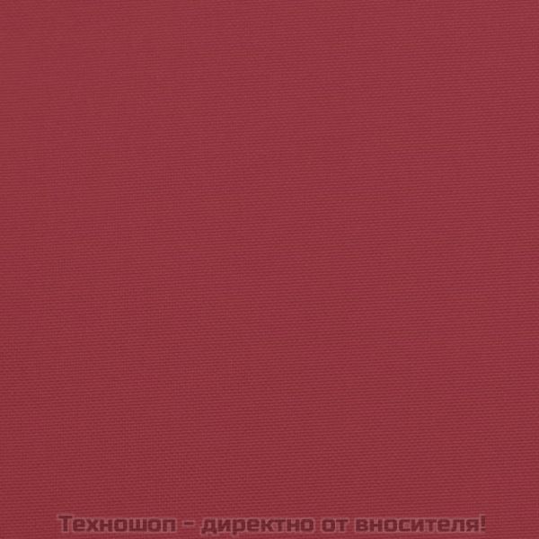 Шалте за шезлонг, виненочервено, 200x50x3 см, Оксфорд плат