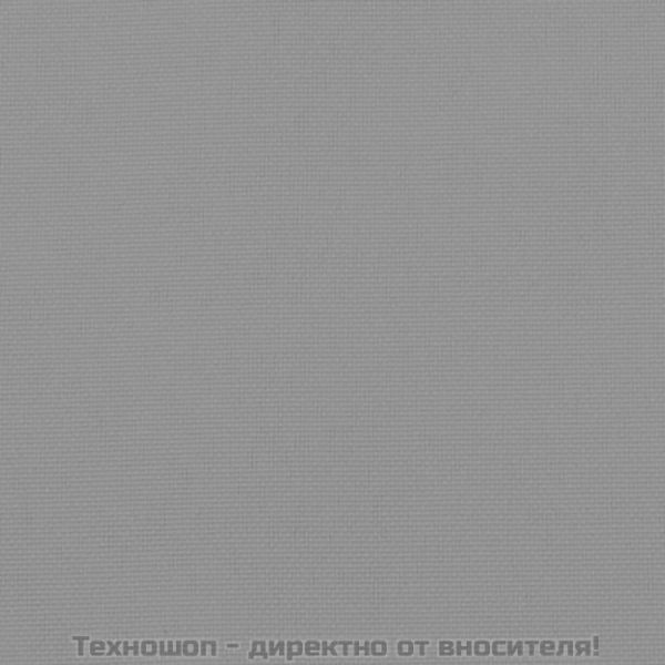 Възглавници за стол с облегалка 6 бр сиви 120x50x3 см плат