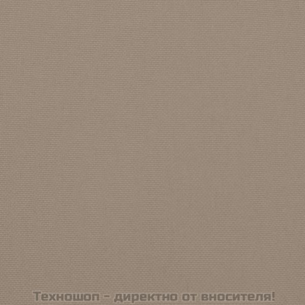 Палетни възглавници, 3 бр, таупе, Оксфорд плат