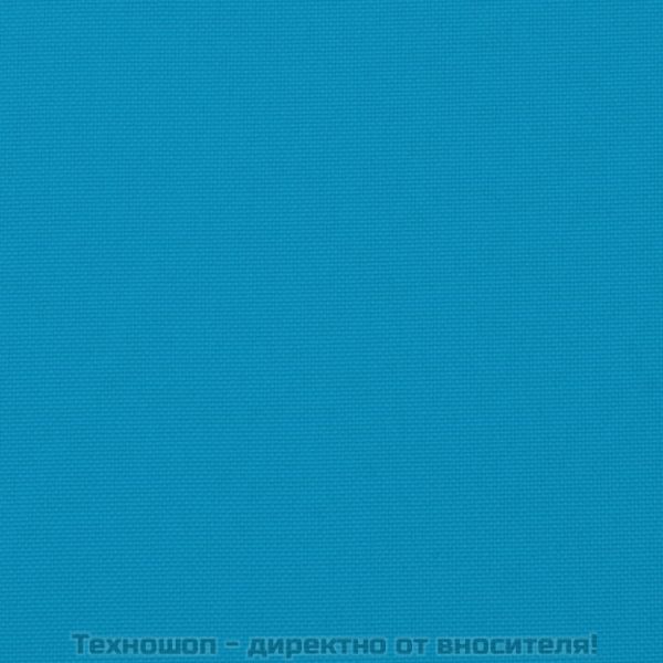 Шалте за шезлонг, синьо, 200x50x3 см, Оксфорд плат