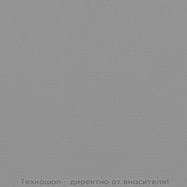 Шалте за шезлонг, сиво, 200x50x3 см, Оксфорд плат