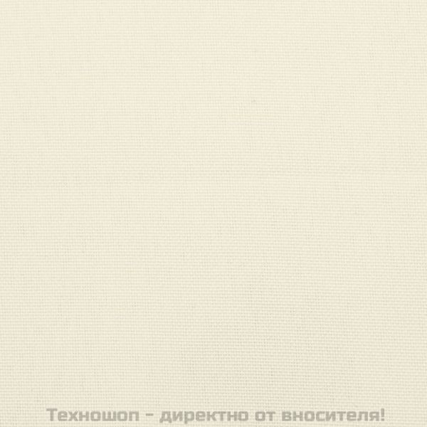 Шалте за шезлонг, кремаво, 200x60x3 см, Оксфорд плат