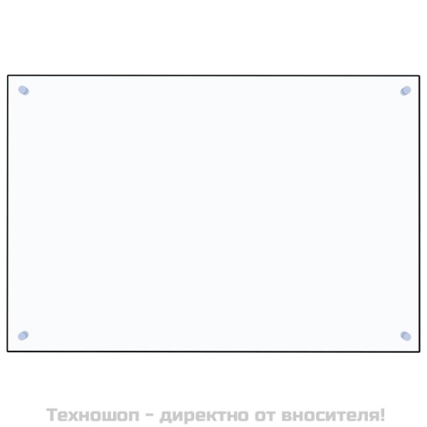 Кухненски гръб, прозрачен, 90x60 см, закалено стъкло