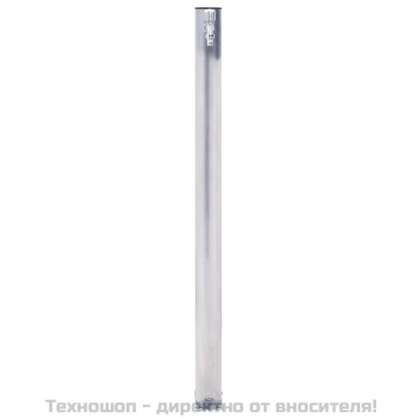 Градинска чешма, 80 см, неръждаема стомана, кръгла колона