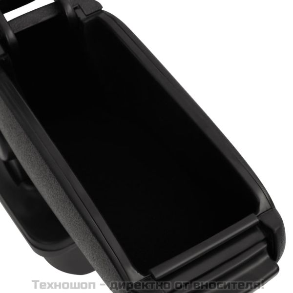 Подлакътник за кола черен 14x35x(37-53) см ABS