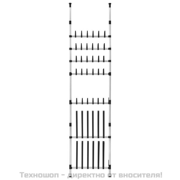 Телескопична поставка за обувки с алуминиеви пръти