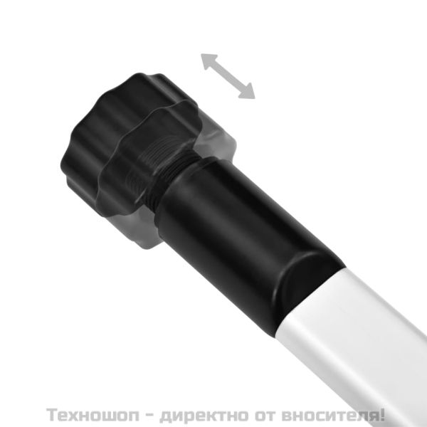 Телескопична поставка за обувки с алуминиеви пръти