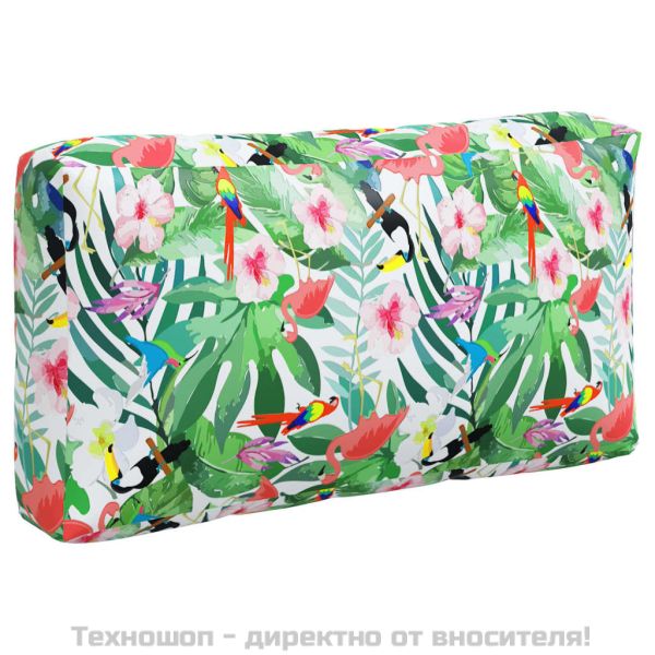 Палетни възглавници, 3 бр, многоцветни, плат Оксфорд