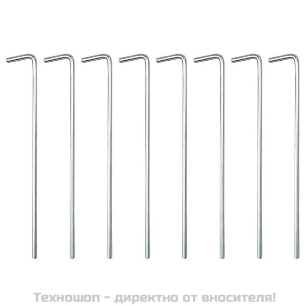 Навес беседка антрацит 3x3 м стомана и текстил